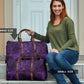 Purple Gothic Women's Travel Bag