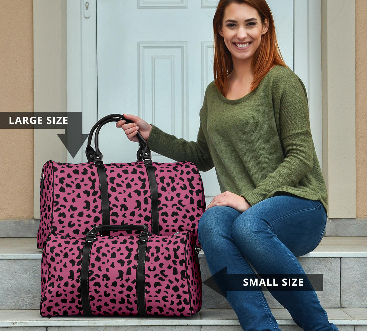 Muted Rose Women's Travel Bag