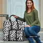 Zebra Stripe Women's Travel Bag