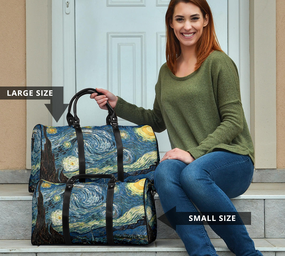 The Starry Night Women's Travel Bag