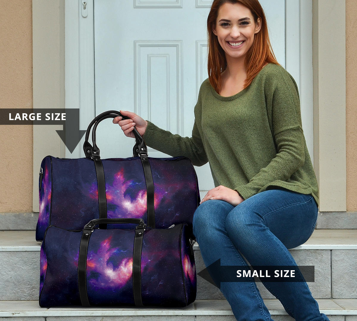 Galaxy Stars Women's Travel Bag