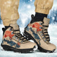 Japan Mountain Fuji Watercolor Women's Alpine Boots