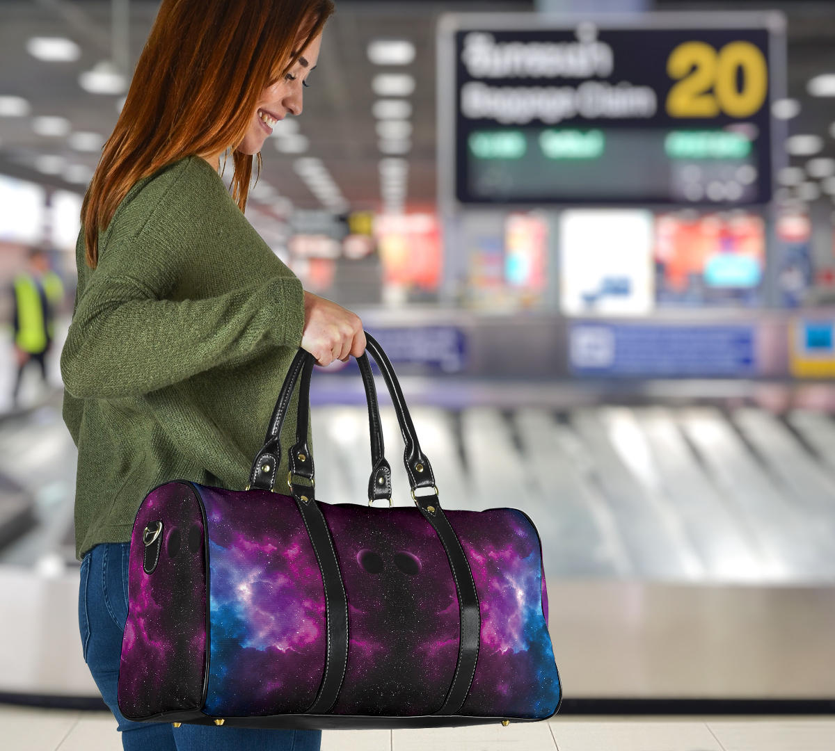 Galaxy Stars Women's Travel Bag