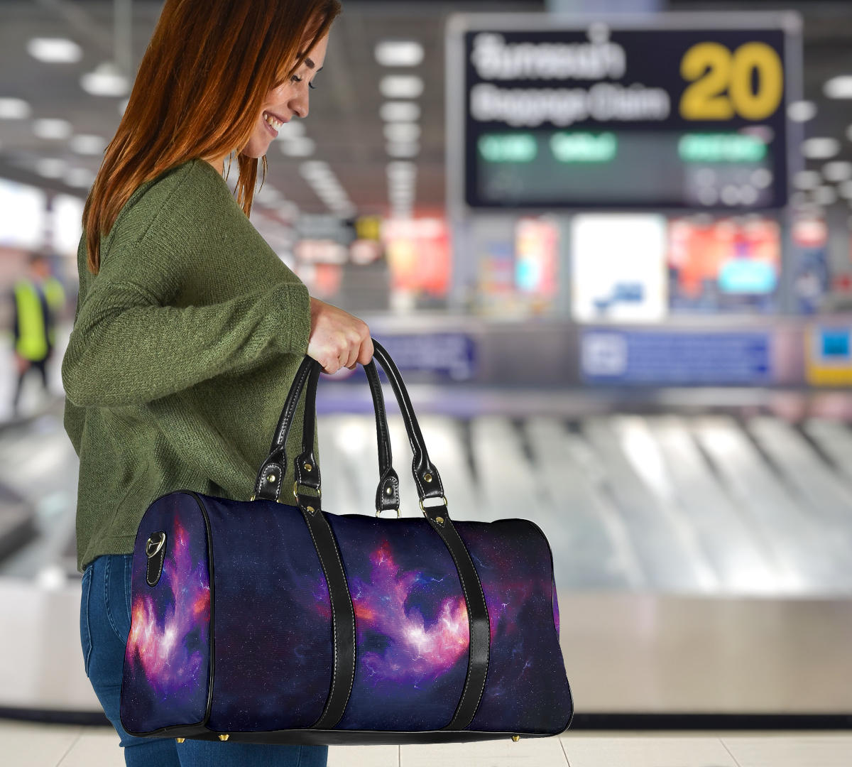 Galaxy Stars Women's Travel Bag