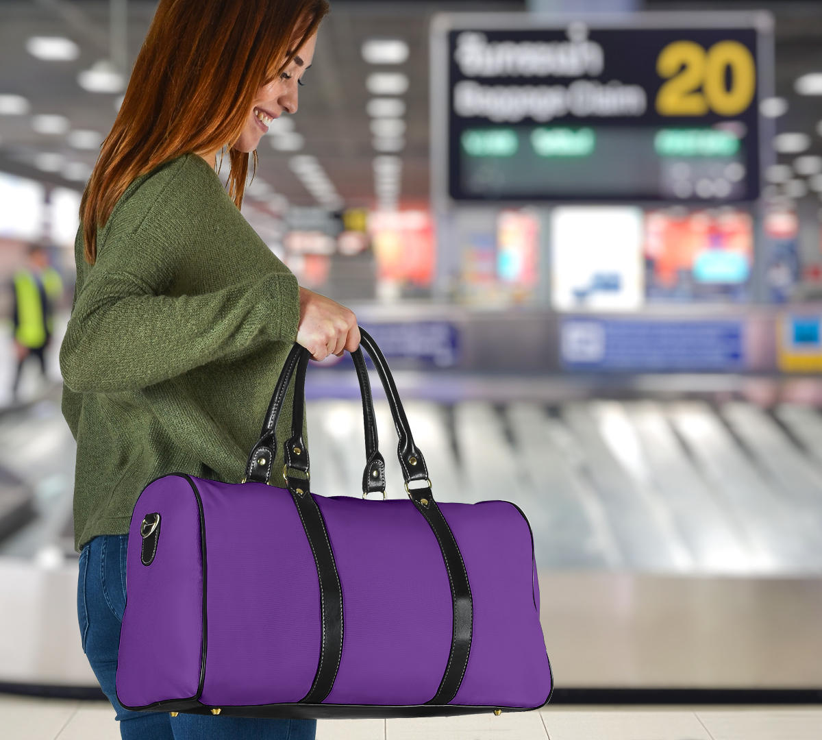 Deeep Violet Women's Travel Bag