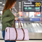 Pink Butterfly Women's Travel Bag