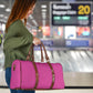 Hot Pink Women's Travel Bag