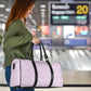 Pink Butterfly Women's Travel Bag