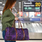 Purple Gothic Women's Travel Bag