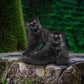 Gothic Cat Bookmark Women's Vegan Leather Boots