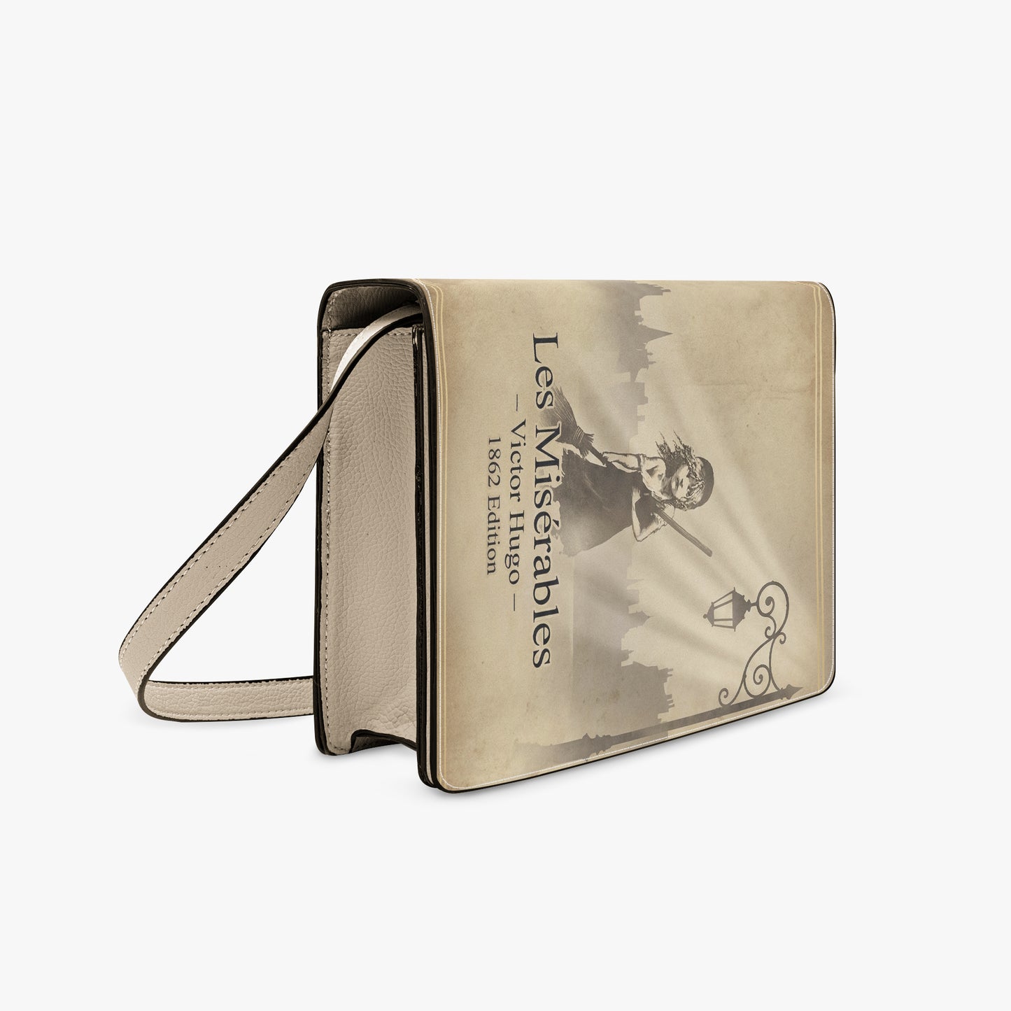 les miserables victor hugo women's literary handbag vegan leather – Sole Design Studio