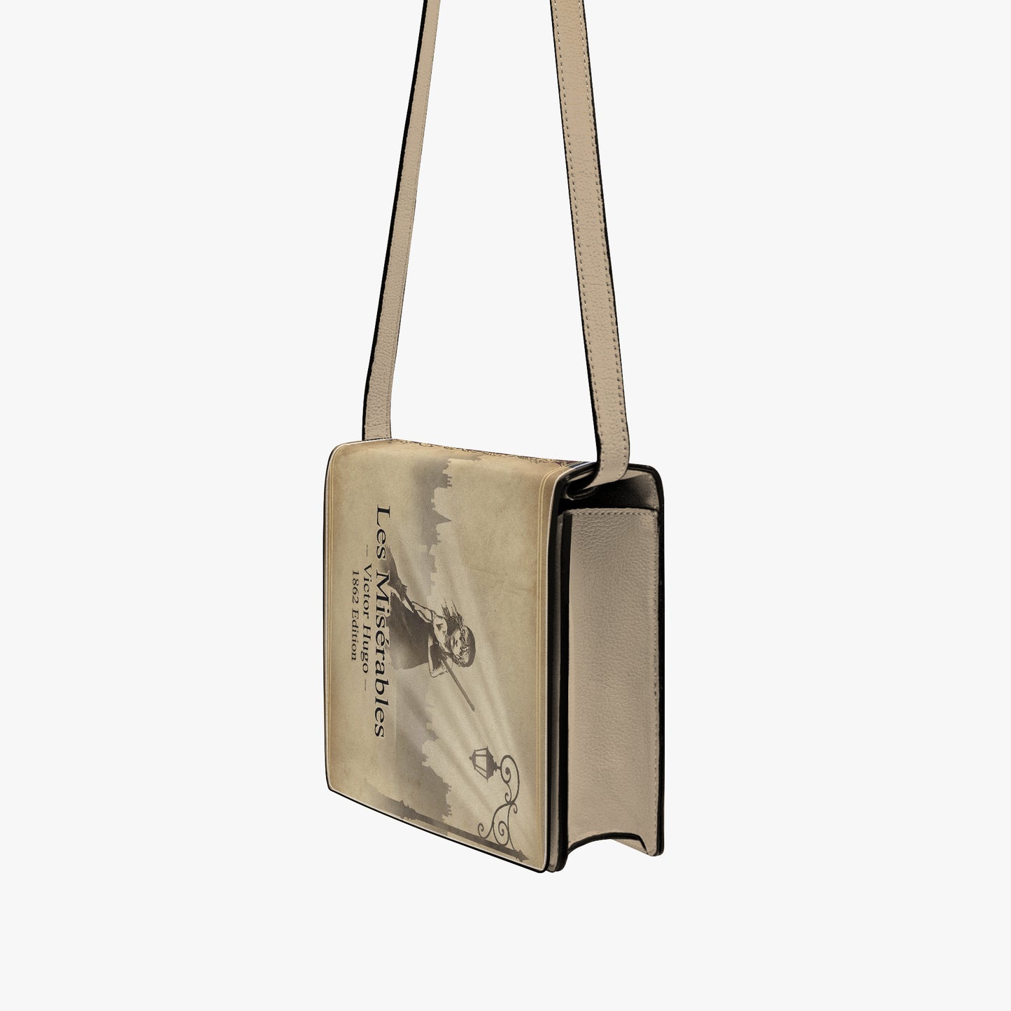 les miserables victor hugo women's literary handbag vegan leather – Sole Design Studio