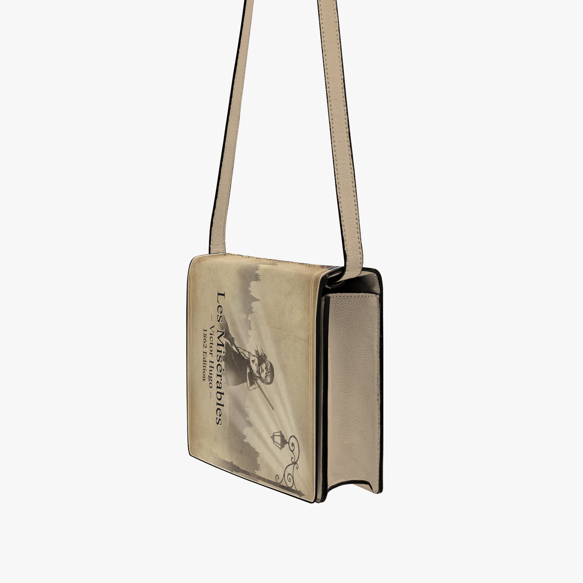 les miserables victor hugo women's literary handbag vegan leather – Sole Design Studio