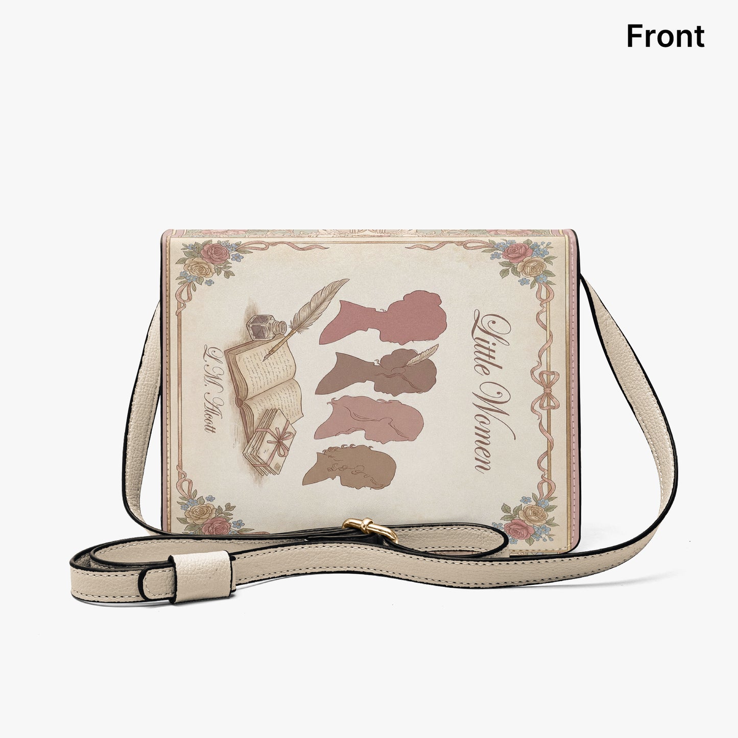 little women louisa may alcott book lovers gift crossbody bag – Sole Design Studio