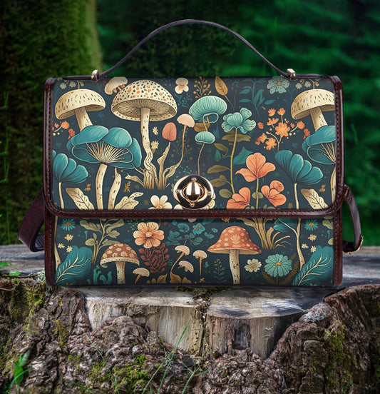 Mystical Mushroom Boho Women's Handbag