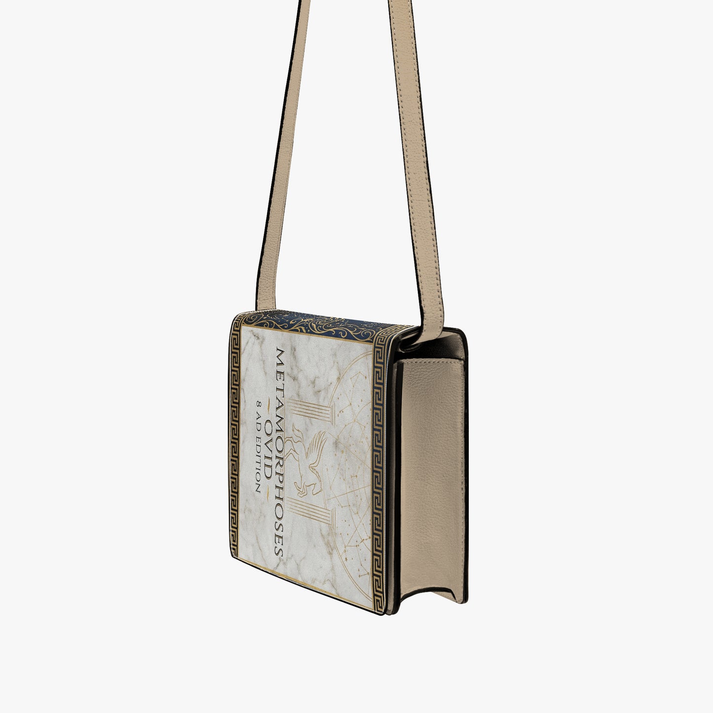metamorphoses ovid mythology women's literary handbag vegan leather – Sole Design Studio