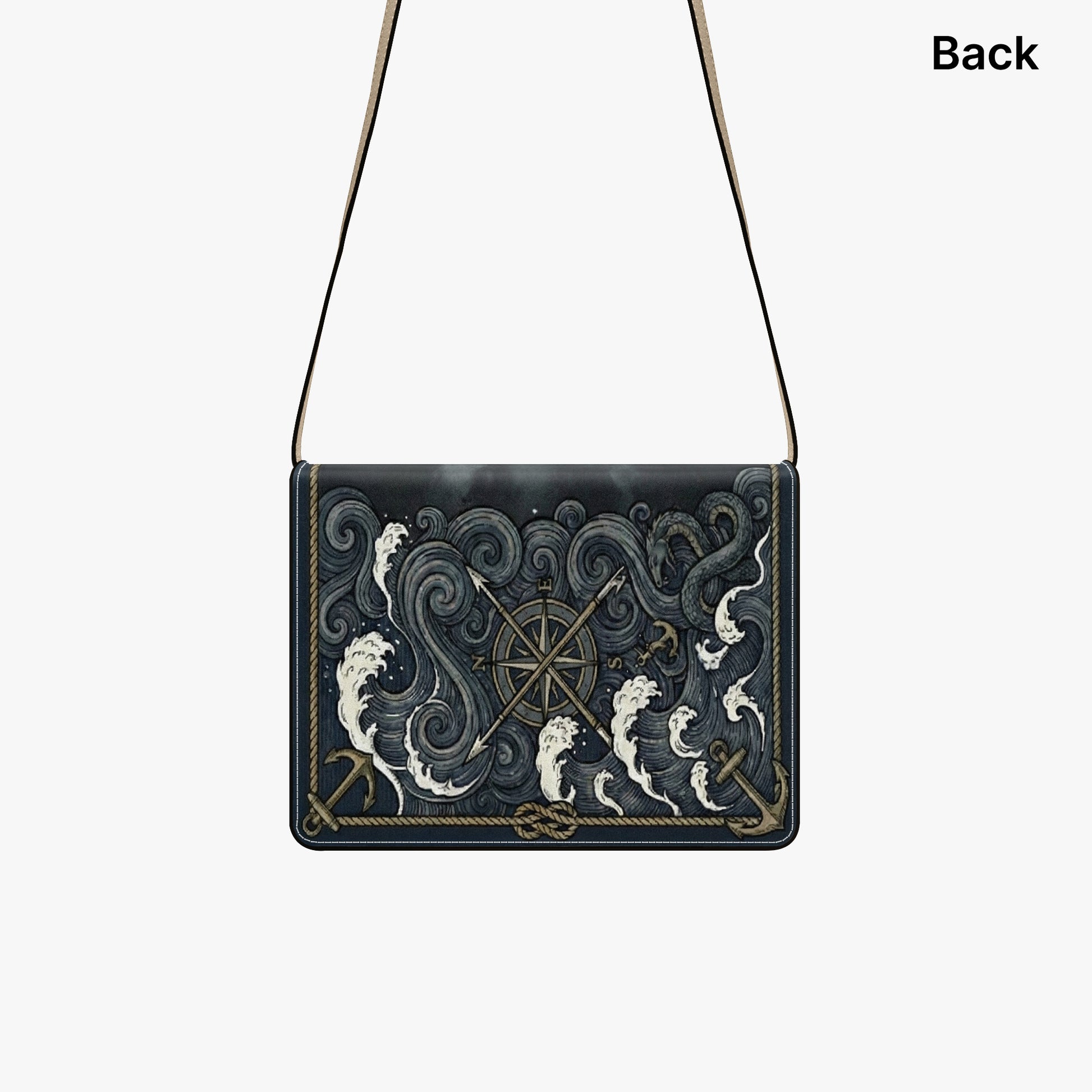 moby dick herman melville book lovers gift crossbody bag – Sole Design Studio