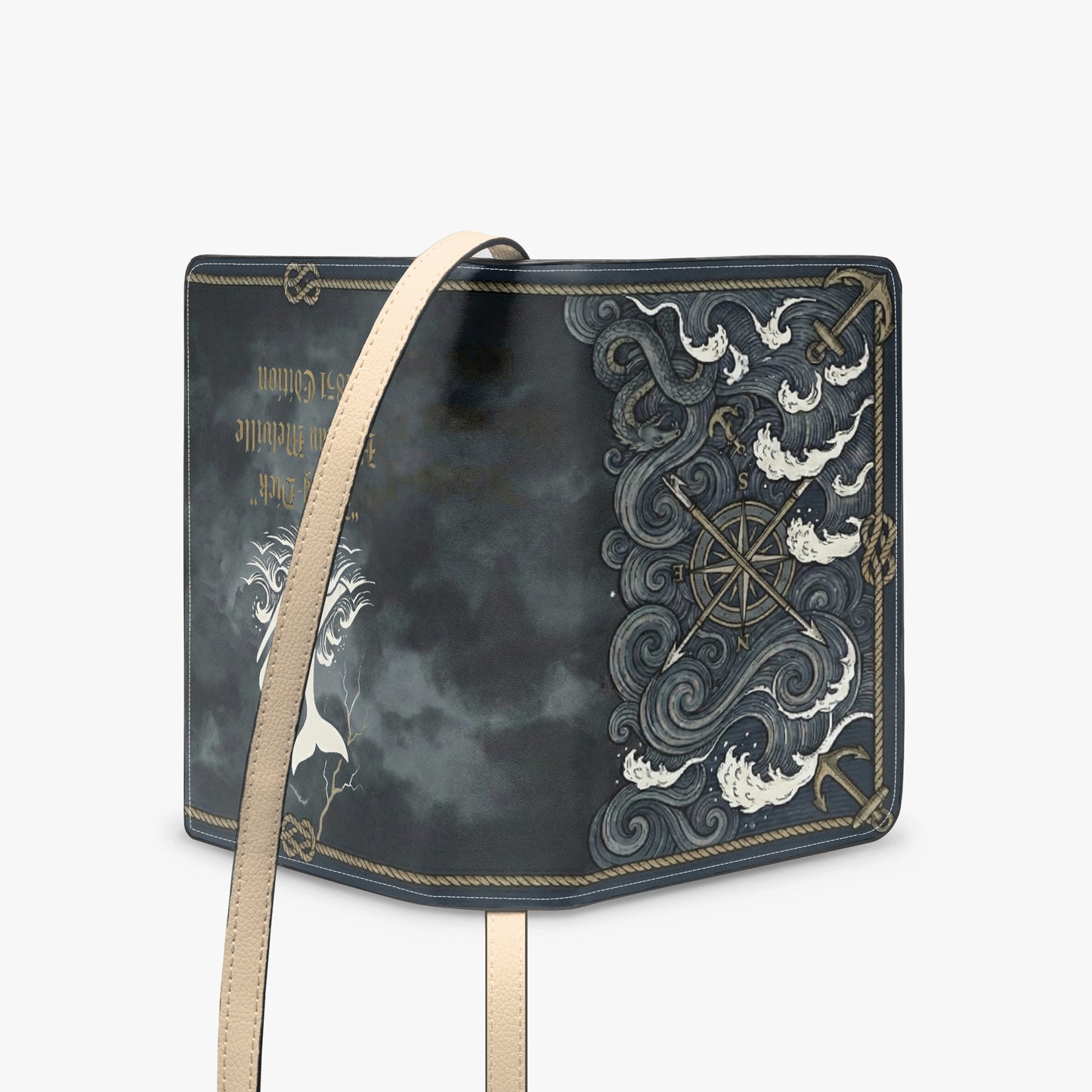 moby dick herman melville book-shaped bag gifts for readers – Sole Design Studio