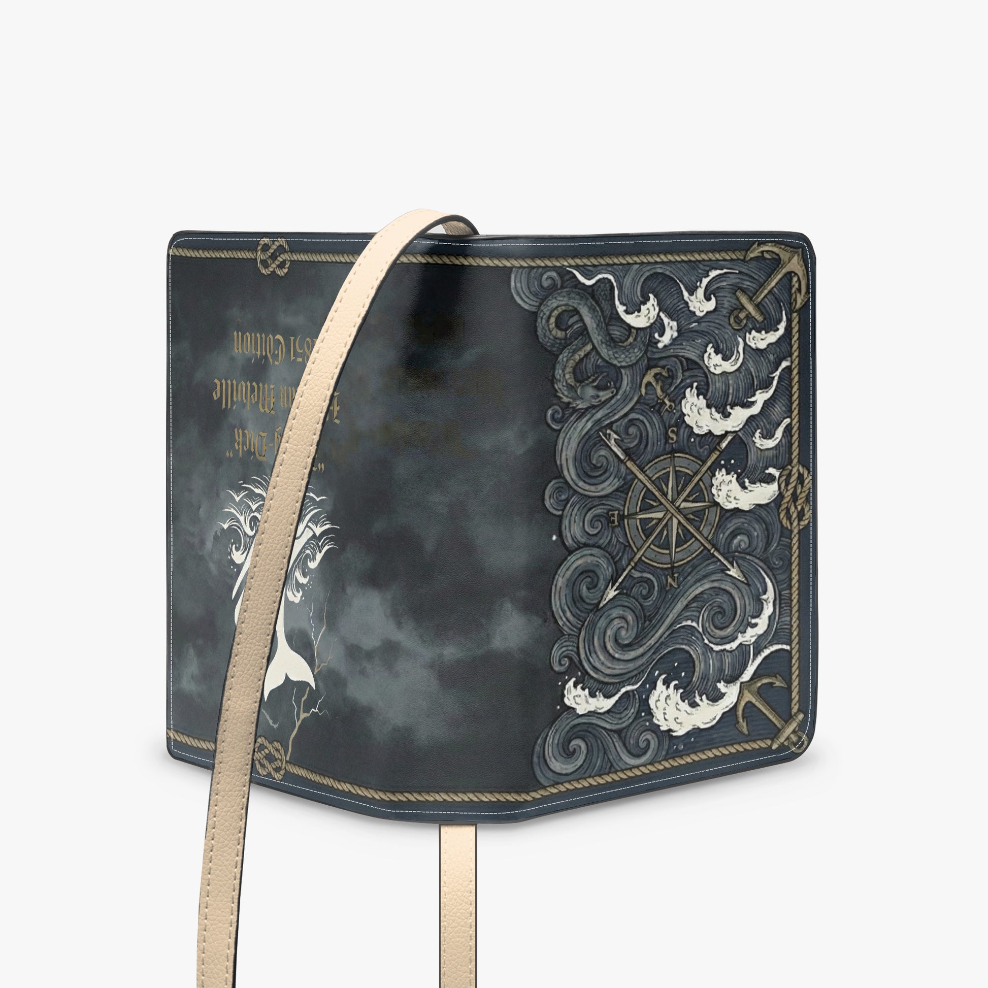 moby dick herman melville book-shaped bag gifts for readers – Sole Design Studio