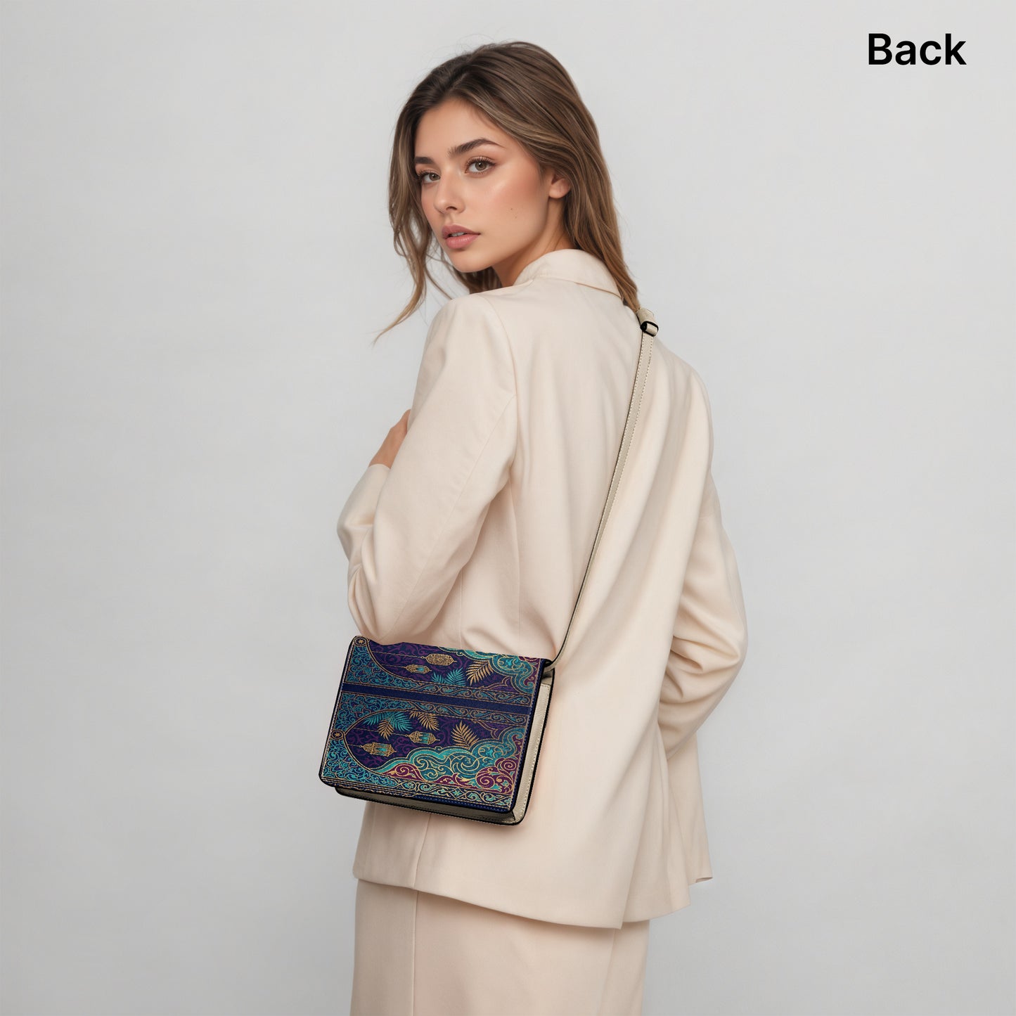 one thousand and one nights arabian nights literary crossbody bag for women – Sole Design Studio