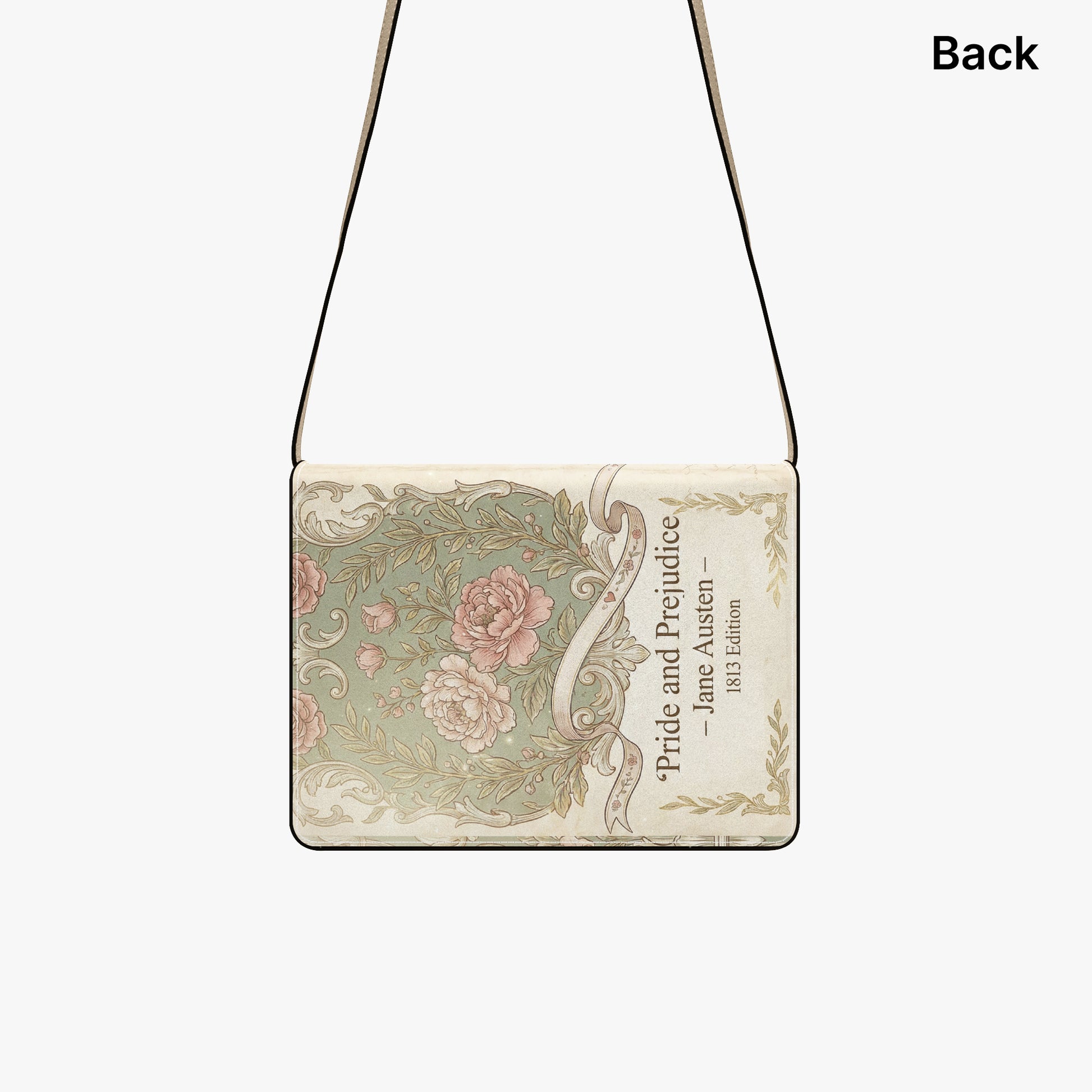 pride and prejudice jane austen book lovers gift crossbody bag – Sole Design Studio