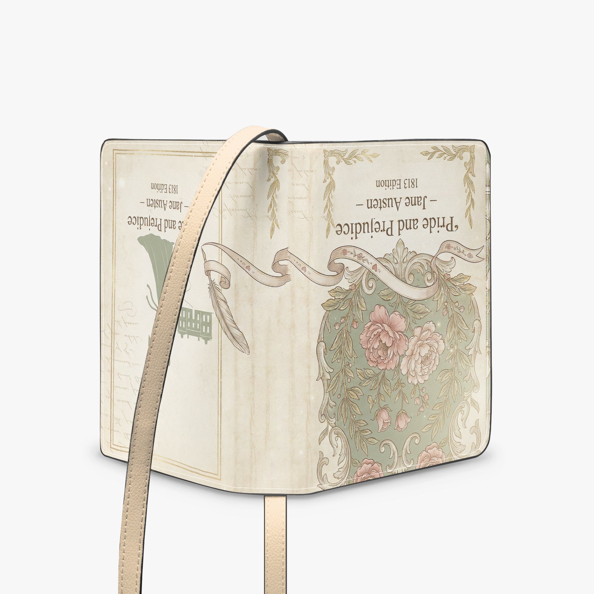 pride and prejudice jane austen book-shaped bag gifts for readers – Sole Design Studio