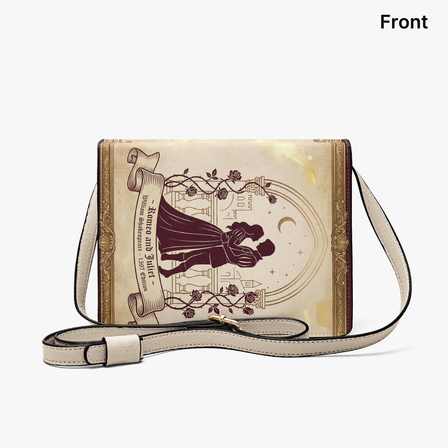 romeo and juliet william shakespeare book lovers gift crossbody bag – Sole Design Studio