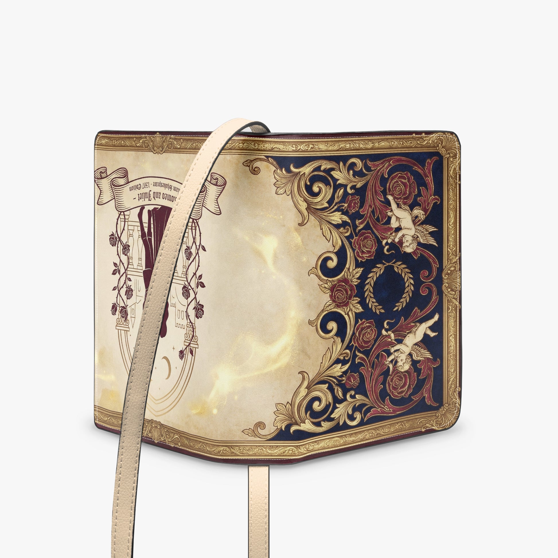 romeo and juliet william shakespeare book-shaped bag gifts for readers – Sole Design Studio