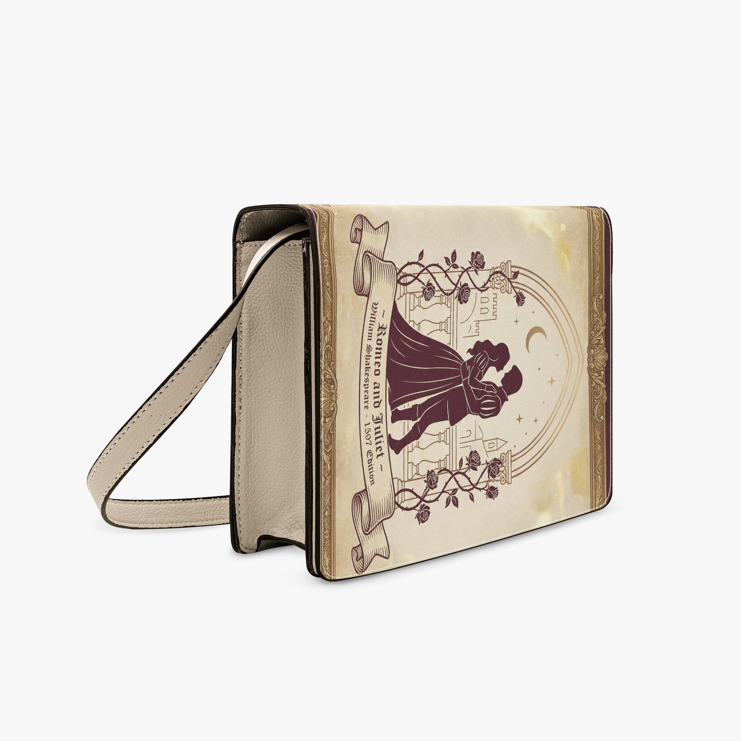 romeo and juliet william shakespeare women's literary handbag vegan leather – Sole Design Studio