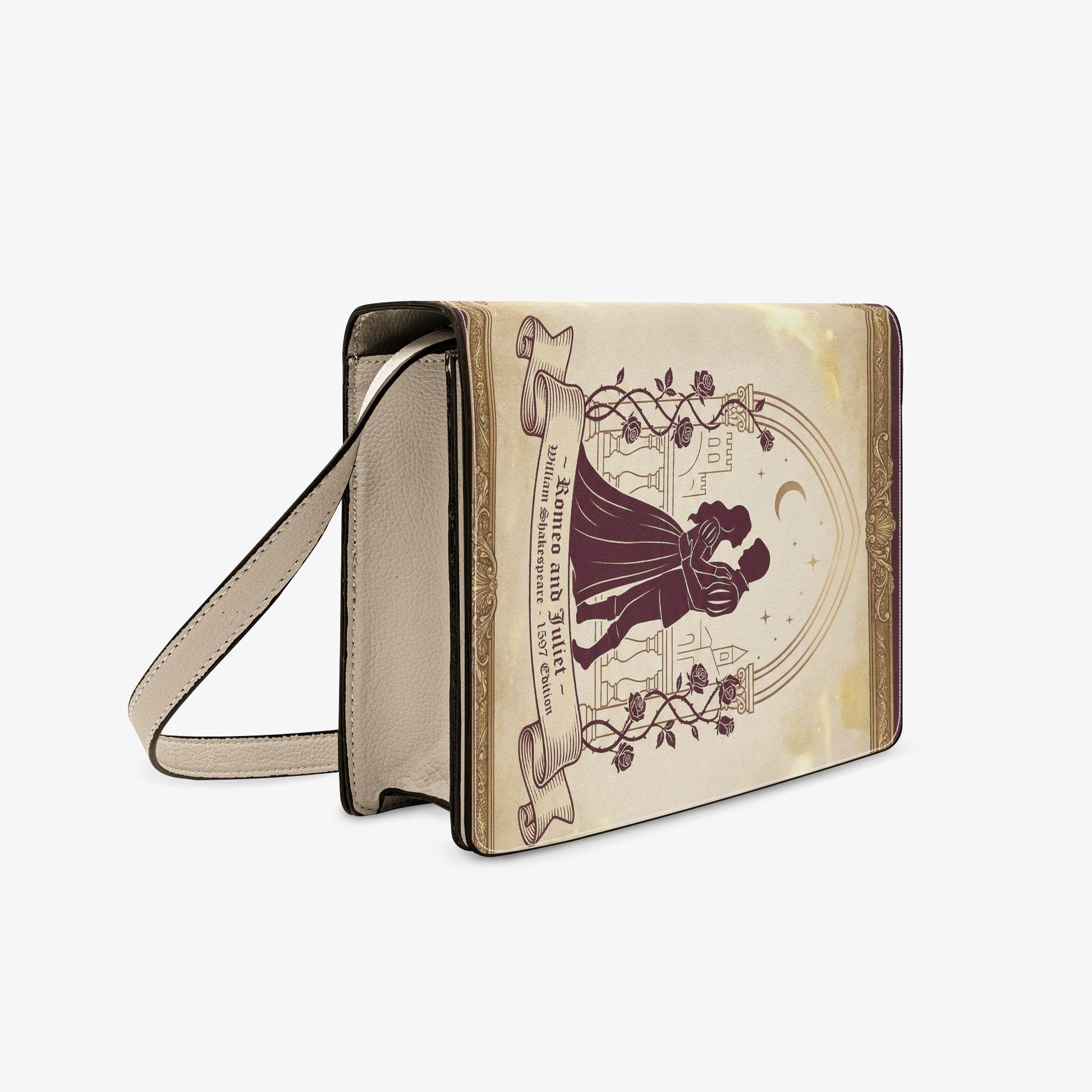 romeo and juliet william shakespeare women's literary handbag vegan leather – Sole Design Studio