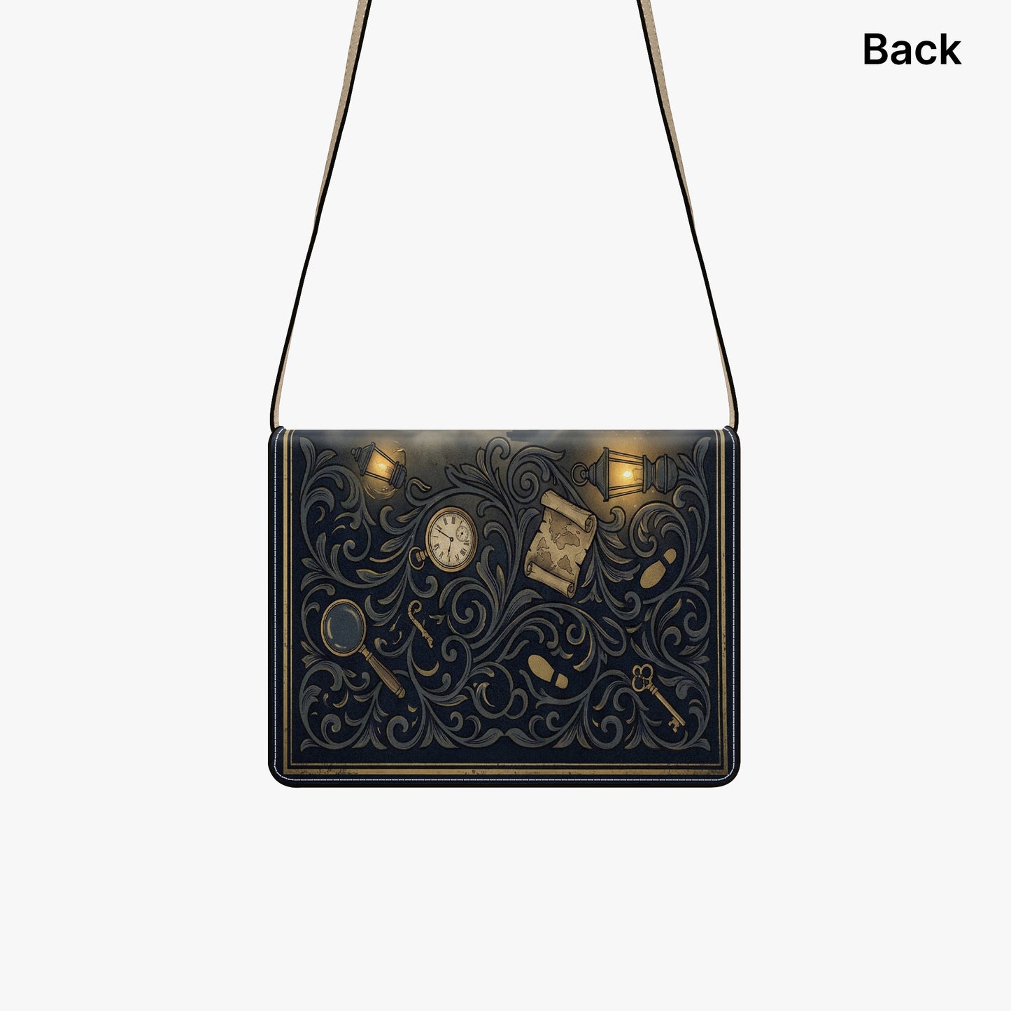 sherlock holmes arthur conan doyle mystery book lovers gift crossbody bag – Sole Design Studio