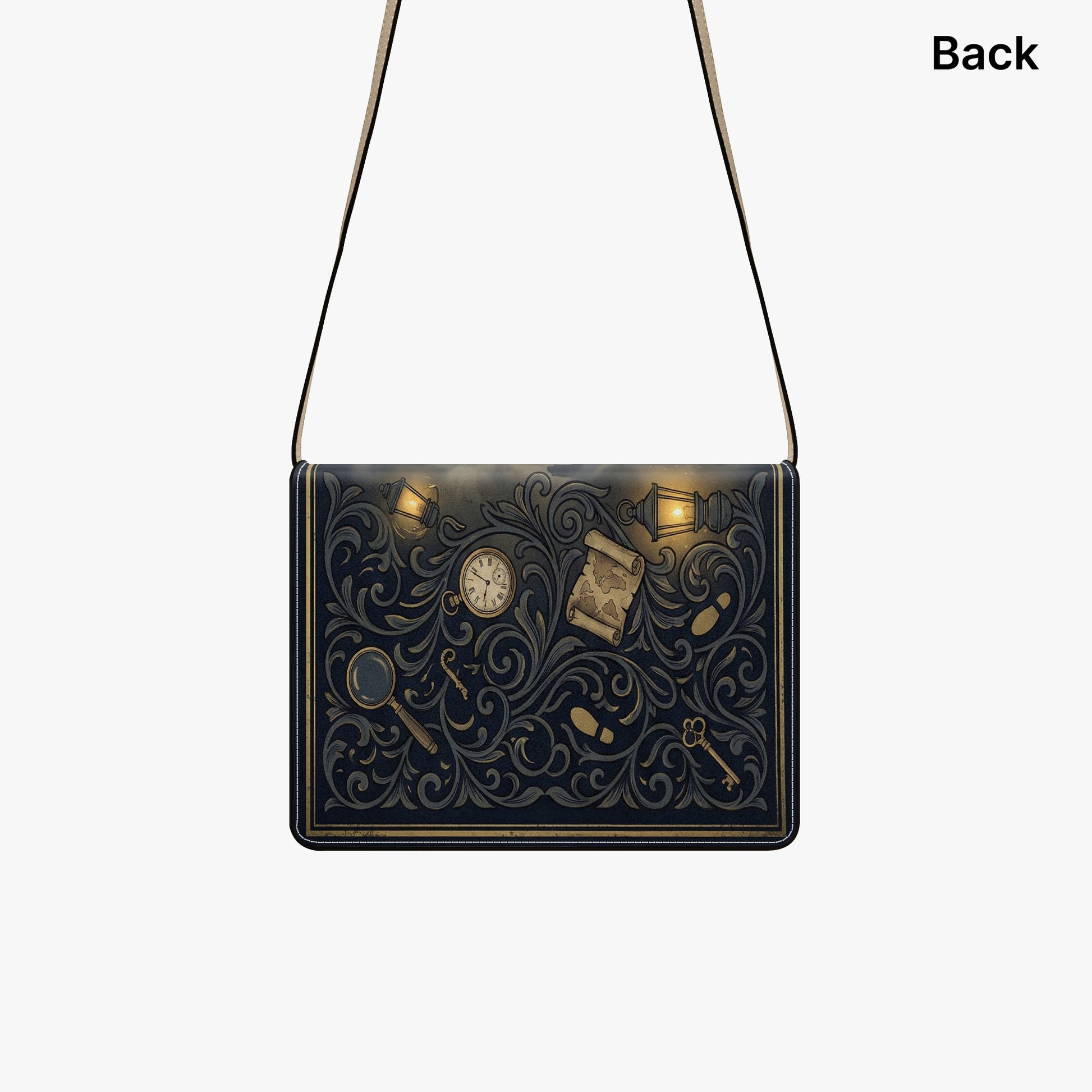 sherlock holmes arthur conan doyle mystery book lovers gift crossbody bag – Sole Design Studio
