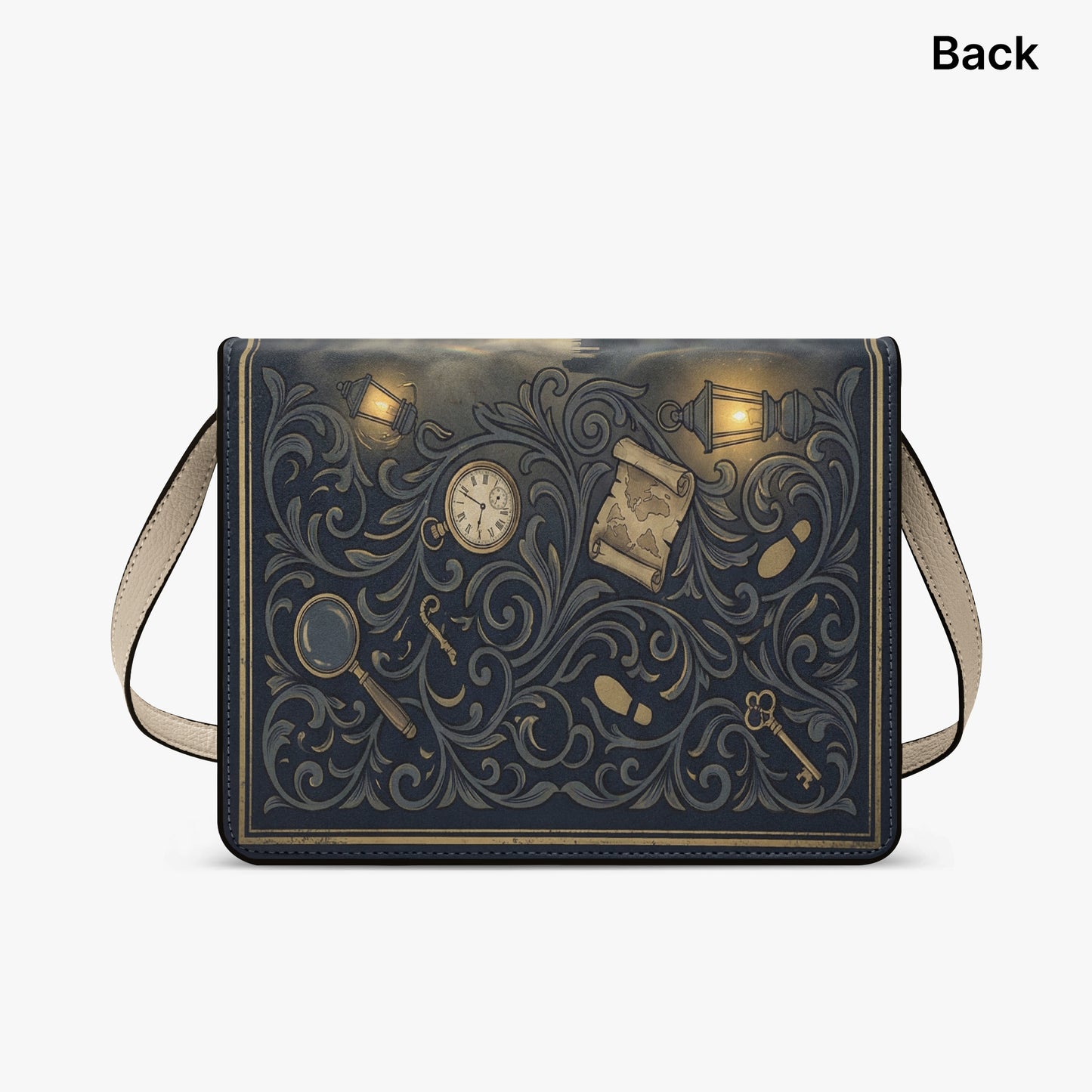 sherlock holmes arthur conan doyle mystery book-shaped bag gifts for readers – Sole Design Studio