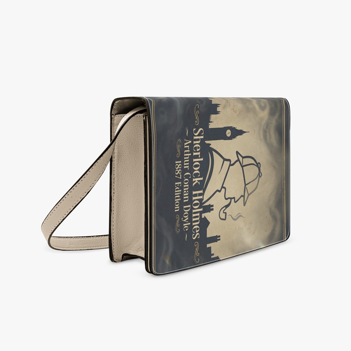 sherlock holmes arthur conan doyle mystery women's literary handbag vegan leather – Sole Design Studio
