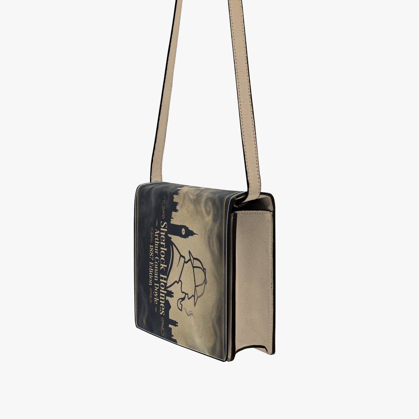 sherlock holmes arthur conan doyle mystery women's literary handbag vegan leather – Sole Design Studio