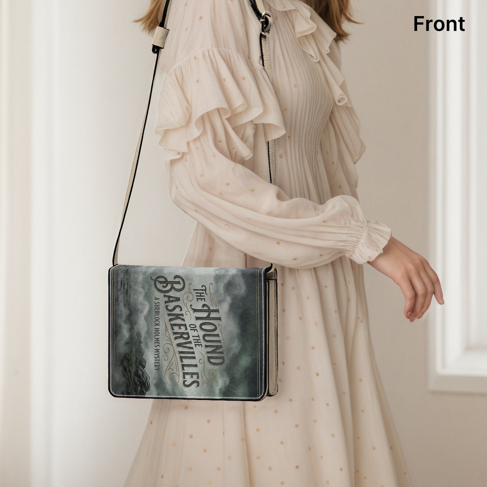 the hound of the baskervilles sherlock holmes literary crossbody bag for women – Sole Design Studio