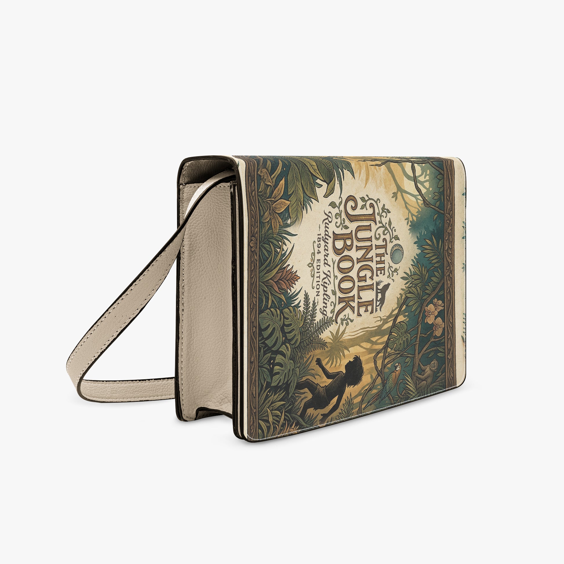 the jungle book rudyard kipling literary crossbody bag for women – Sole Design Studio