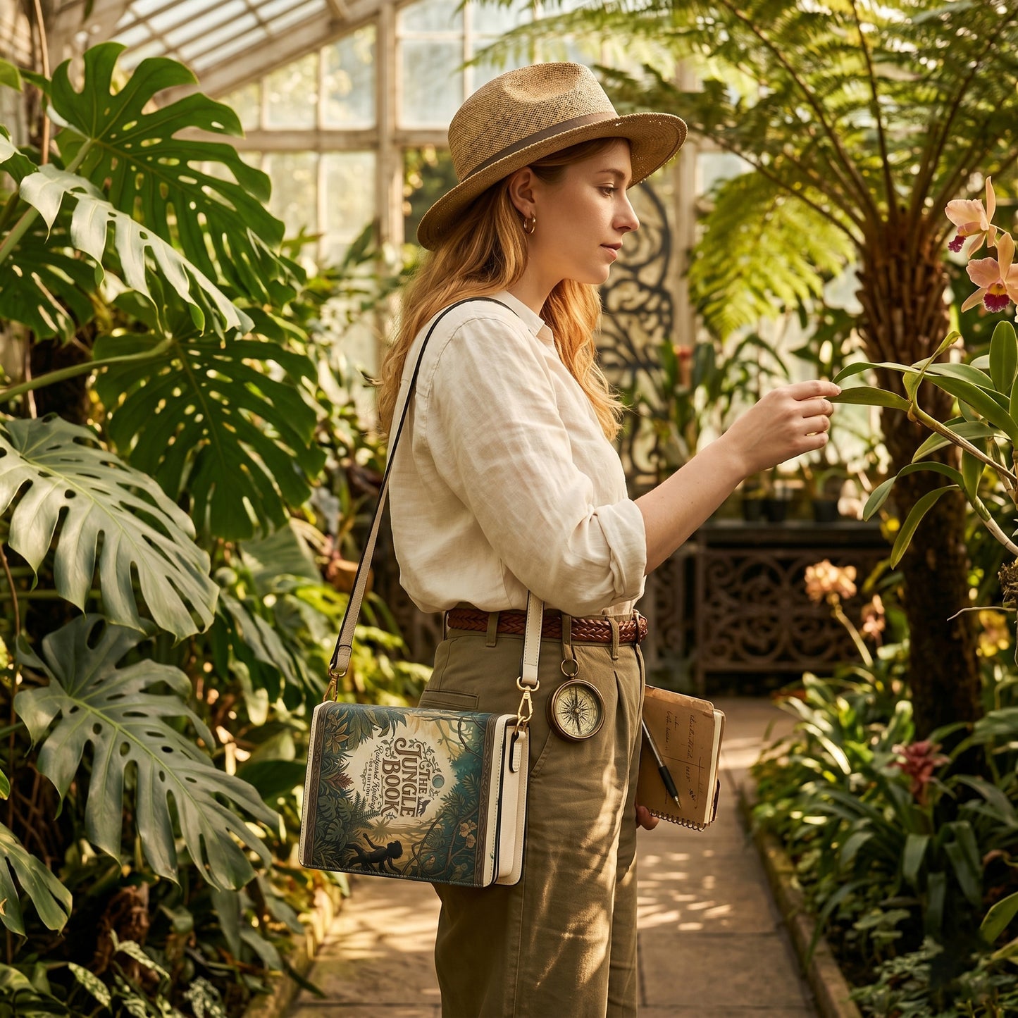 the jungle book rudyard kipling women's literary handbag vegan leather – Sole Design Studio