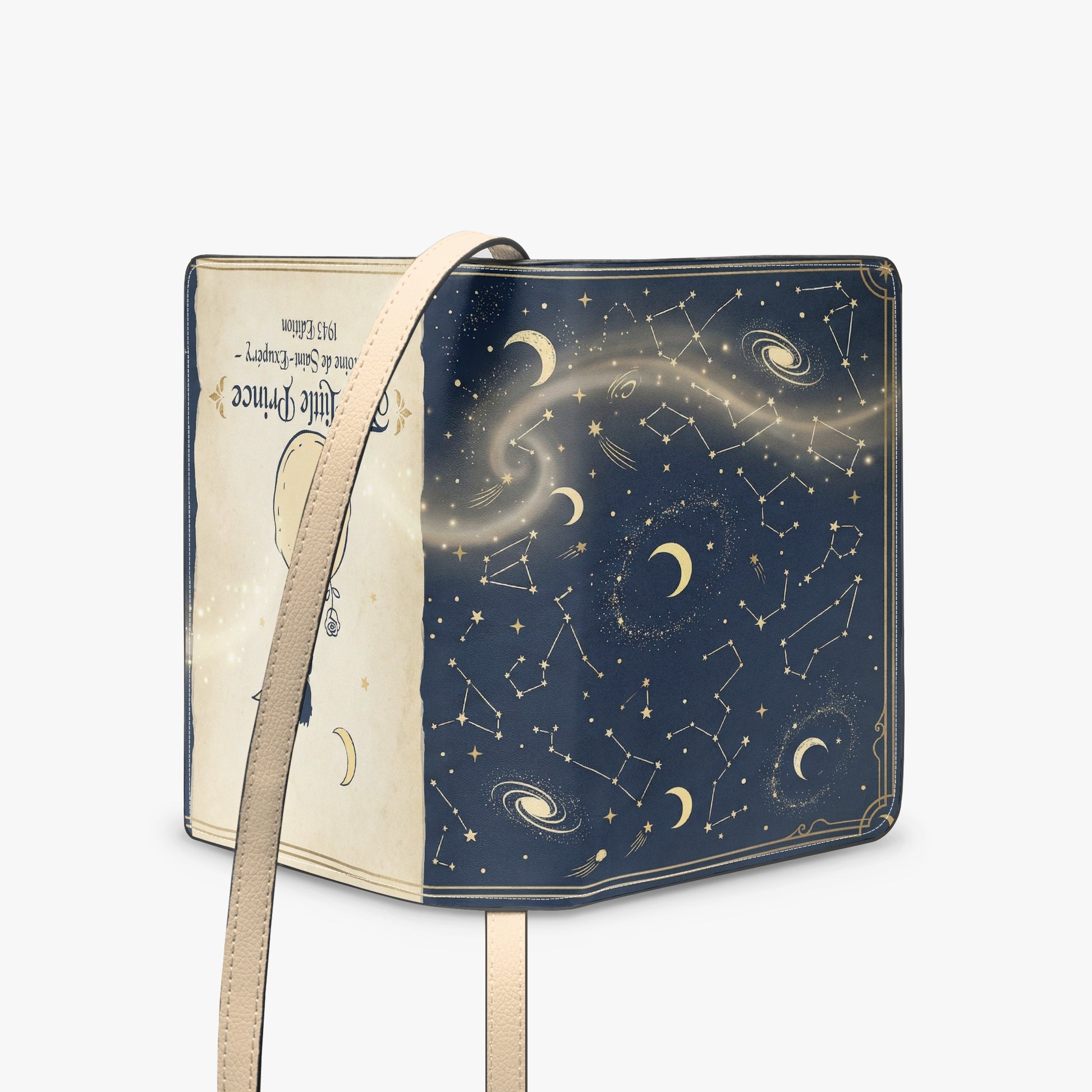 the little prince antoine de saint-exupery book-shaped bag gifts for readers – Sole Design Studio