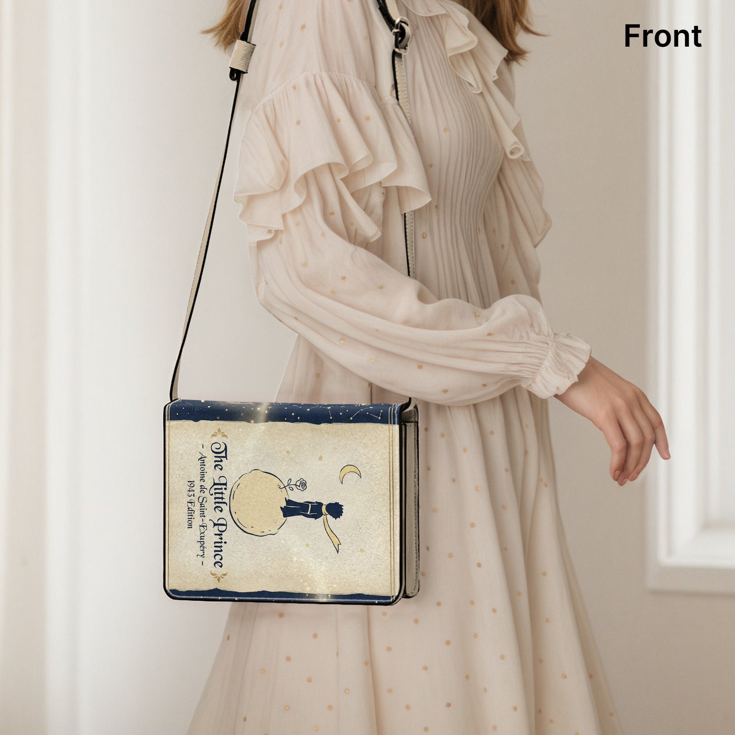 the little prince antoine de saint-exupery literary crossbody bag for women – Sole Design Studio
