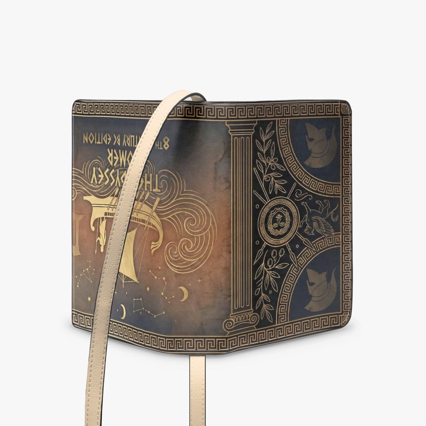 the odyssey homer greek mythology book-shaped bag gifts for readers – Sole Design Studio