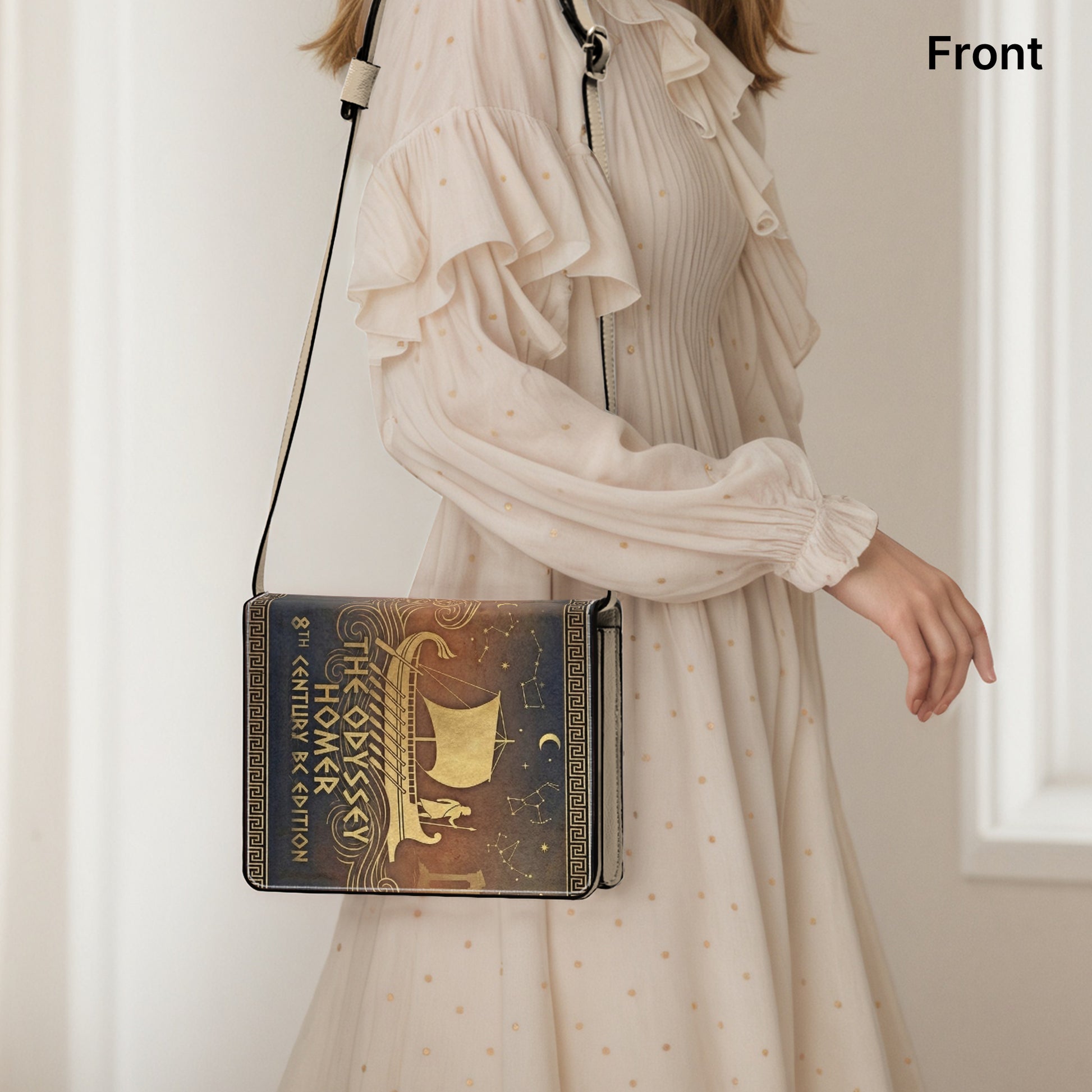 the odyssey homer greek mythology literary crossbody bag for women – Sole Design Studio