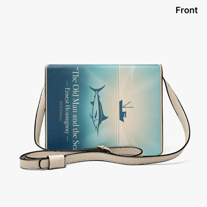 the old man and the sea ernest hemingway book lovers gift crossbody bag – Sole Design Studio