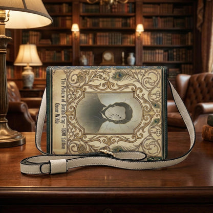 the picture of dorian gray oscar wilde book-shaped crossbody bag vegan leather – Sole Design Studio
