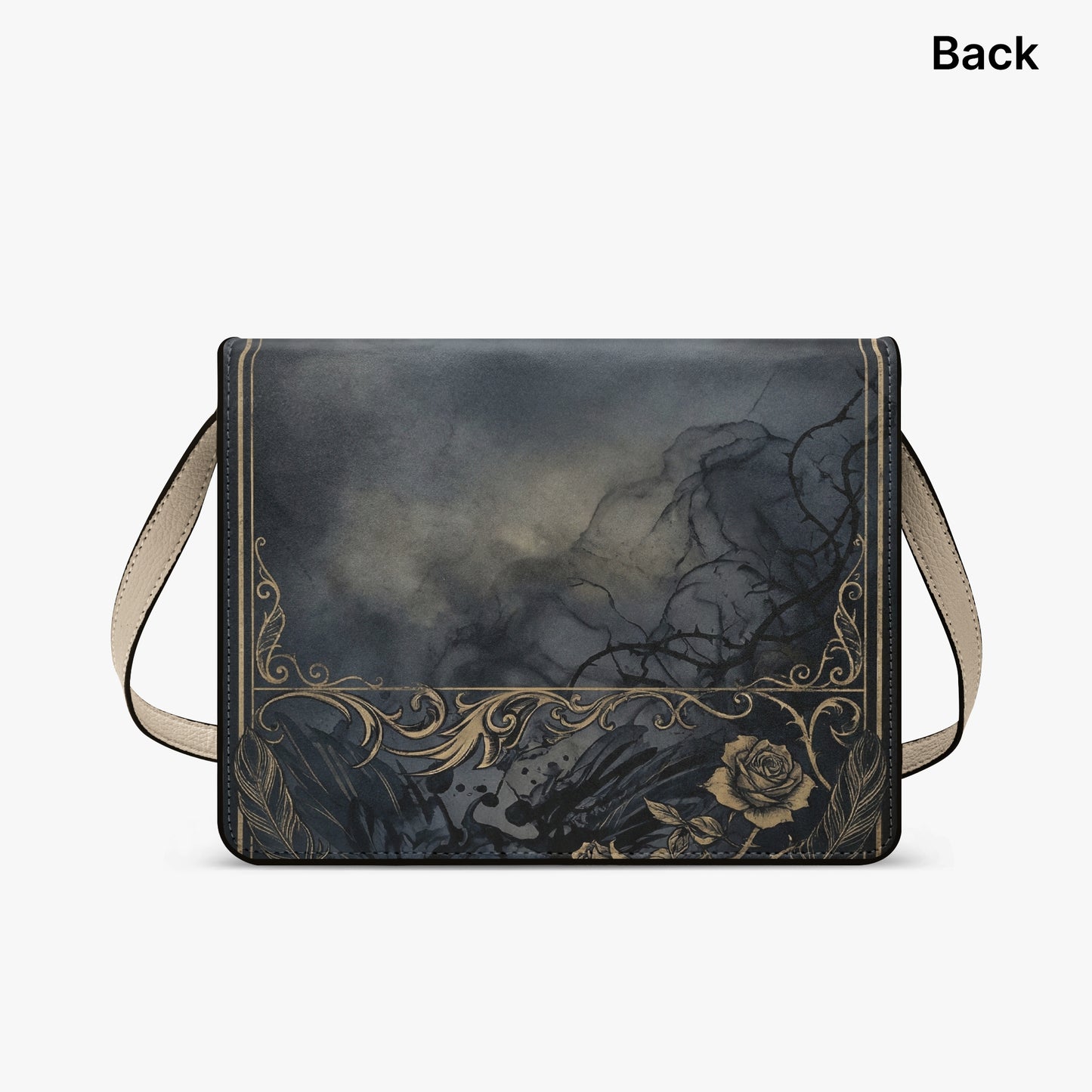 the raven edgar allan poe gothic women's literary handbag vegan leather – Sole Design Studio