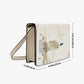 the tale of genji murasaki shikibu japanese literature book-shaped crossbody bag vegan leather – Sole Design Studio