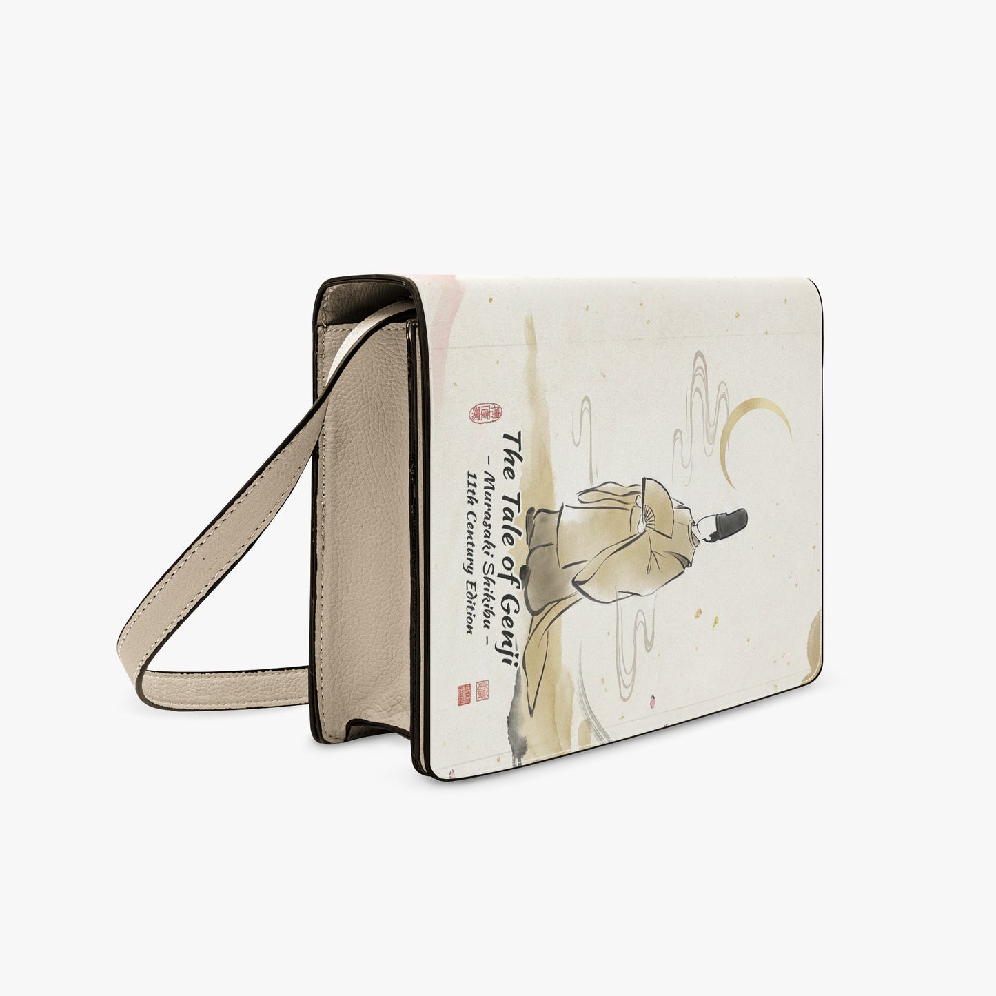 the tale of genji murasaki shikibu japanese literature women's literary handbag vegan leather – Sole Design Studio
