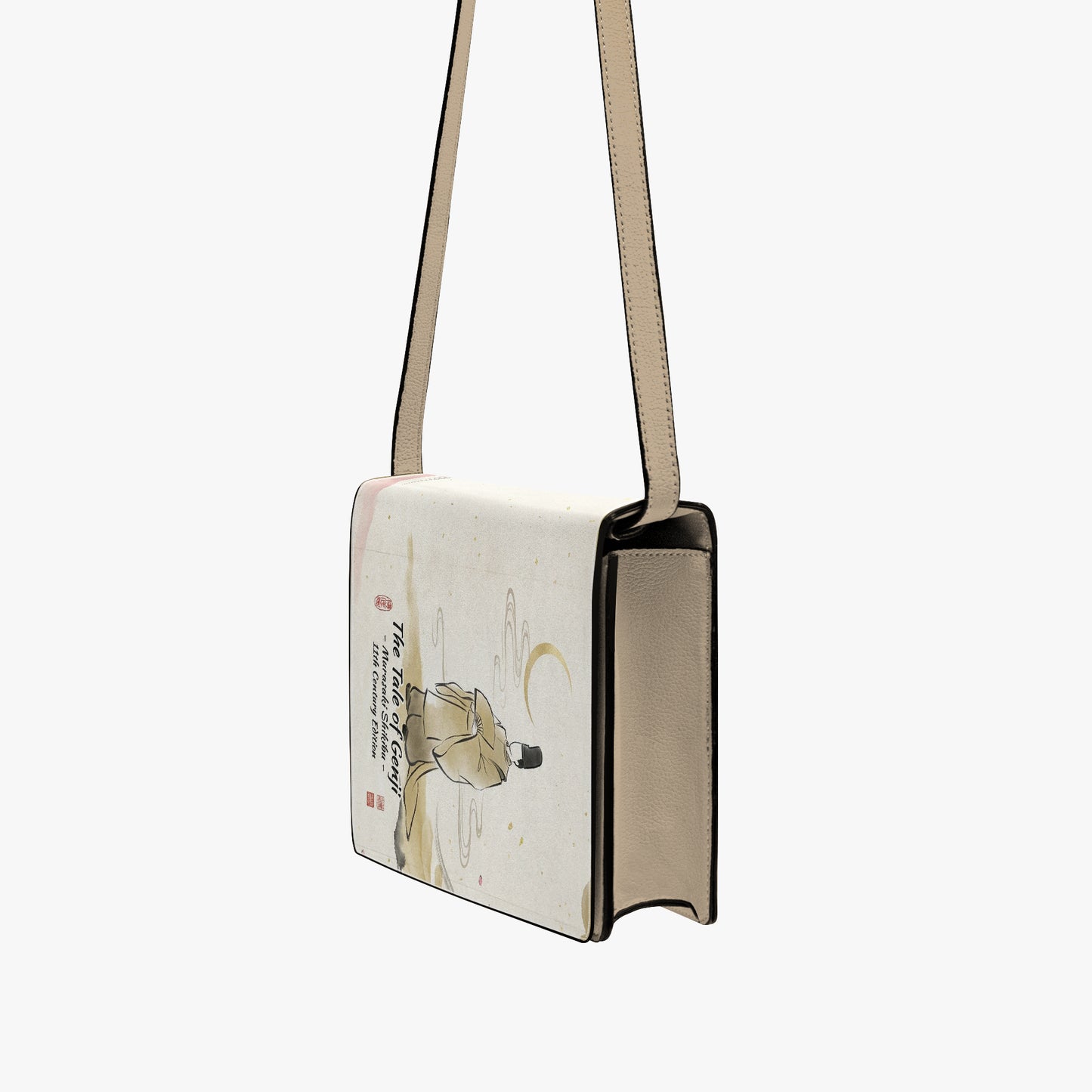 the tale of genji murasaki shikibu japanese literature women's literary handbag vegan leather – Sole Design Studio