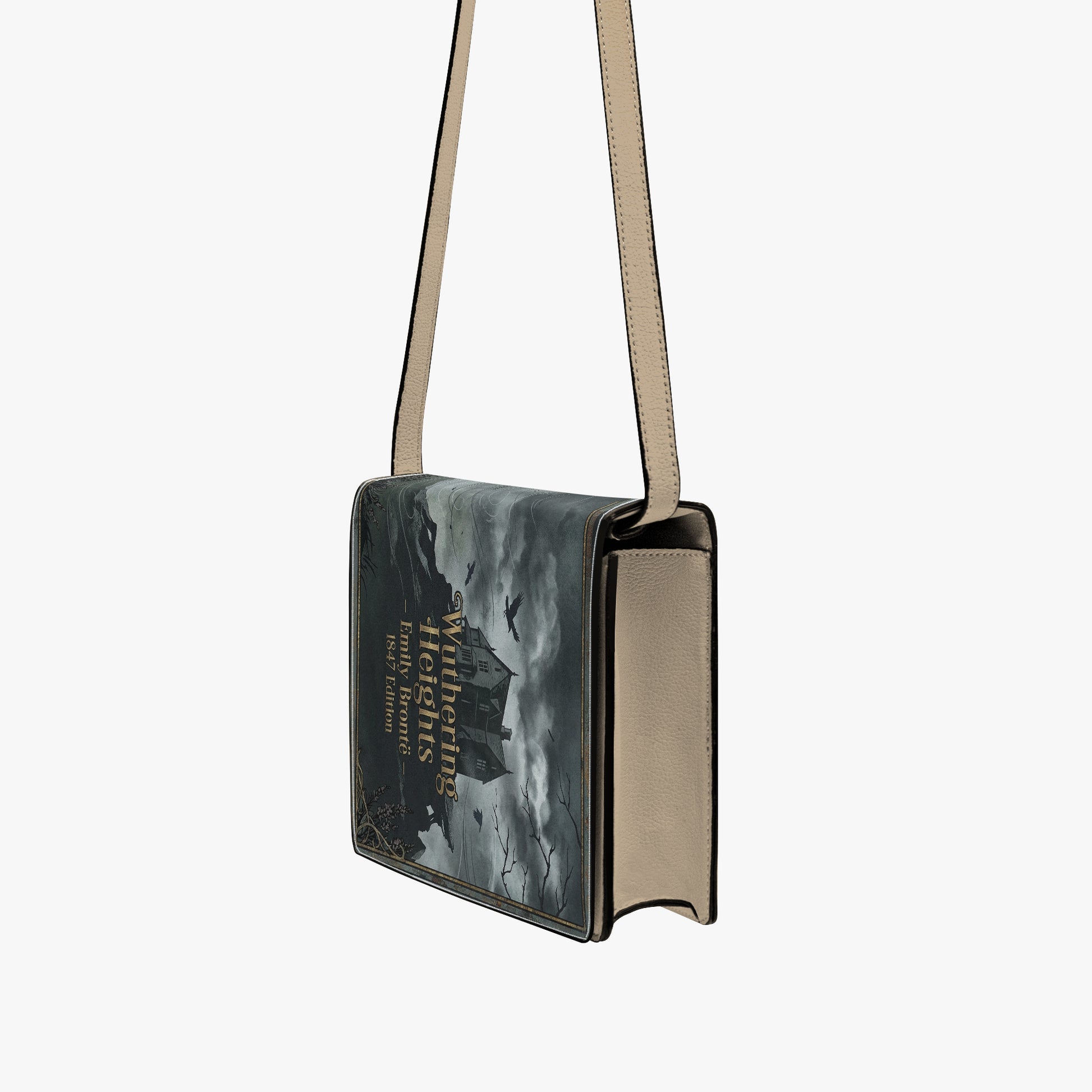 wuthering heights emily bronte gothic romance book lovers gift crossbody bag – Sole Design Studio