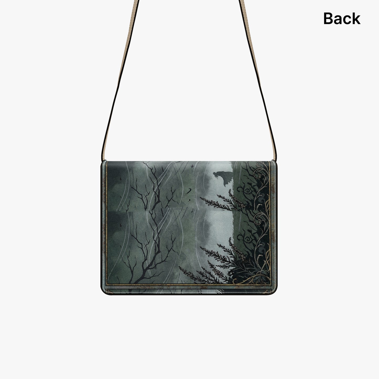 wuthering heights emily bronte gothic romance book lovers gift crossbody bag – Sole Design Studio